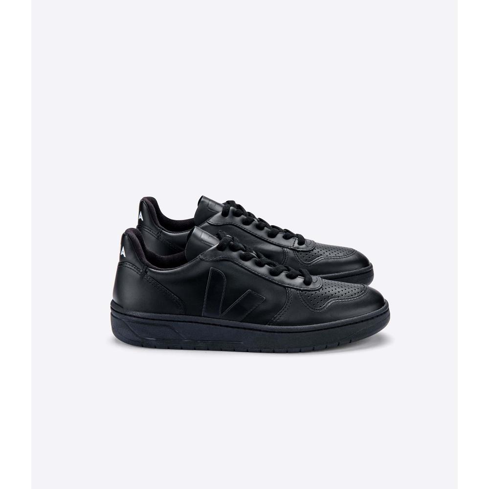 Women\'s Veja V-10 CWL Sneakers Black | SG 654OKI